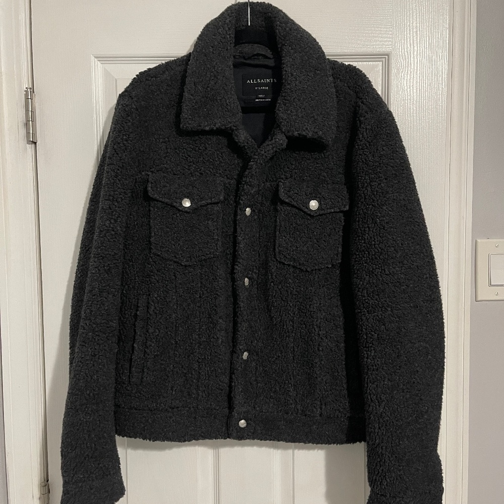 Allsaints Bevin Jacket - sherpa - Size XL